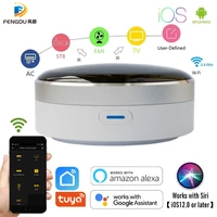 universal ir smart remote control wifi infrared home control hub tuya app works with google assistant alexa siri