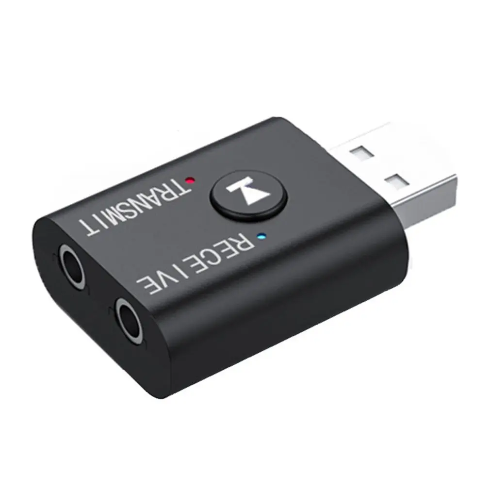 

15 м беспроводной 5,0 USB приемник передатчик 2 в 1 аудио передатчик приемник 2 порта беспроводной аудио адаптер