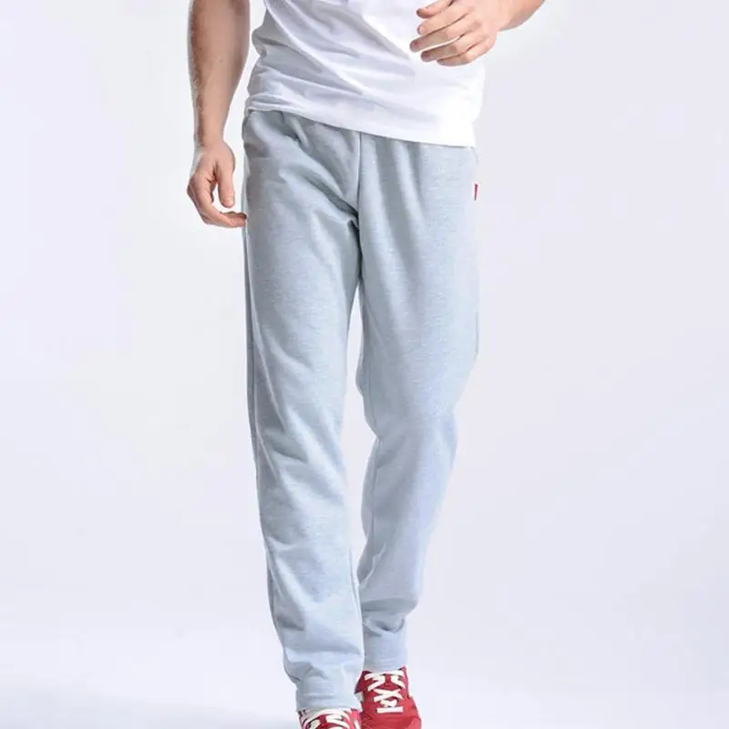 

Mens Tracksuit Bottoms Sweatpants Joggers Jogging Trousers Warm Sports Pants Straight Men's Track B2B9