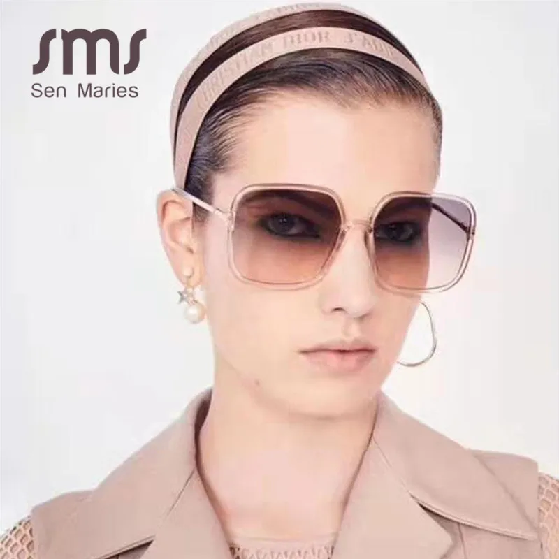 Модные квадратные солнцезащитные очки для мужчин и женщин новинка 2019 роскошные