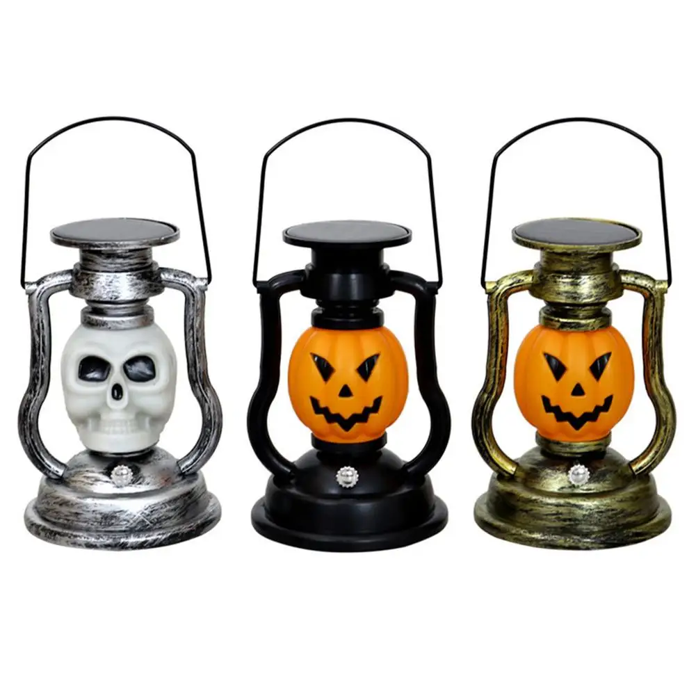 

Фонарь с тыквой на солнечных батареях для Хэллоуина