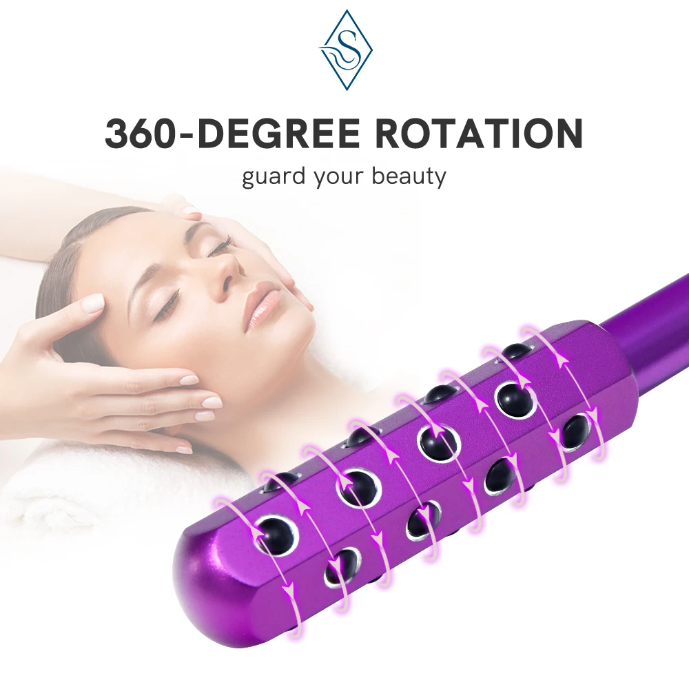 Косметический роликовый массажер мисс Салли палочка для подтяжки кожи лица уход