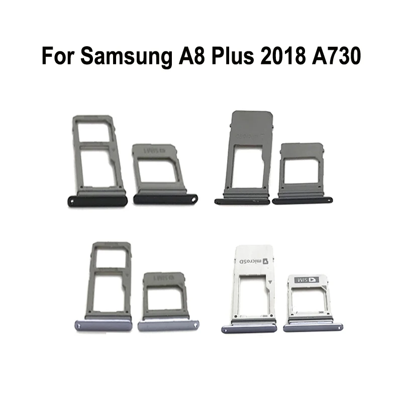 Лоток для SIM-карты Samsung A8 Plus 2018 A730 A730F A730N A730FN A730W