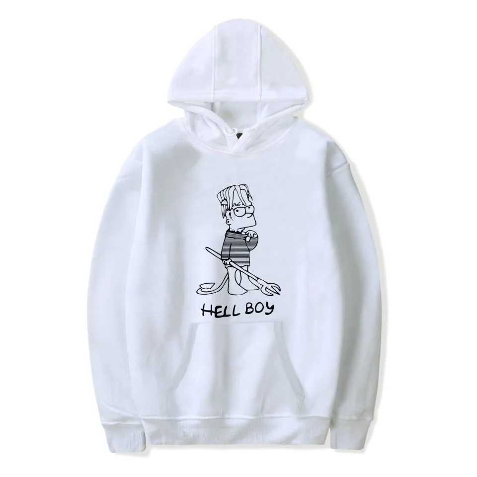 Толстовка Lil Peep Hell Boy модное худи в стиле хип-хоп уличная одежда Харадзюку