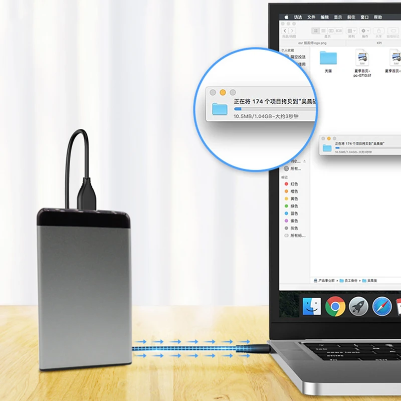 HDD чехол 2 5 дюймов SATA USB 3 0 Корпус жесткого диска Алюминий легированной