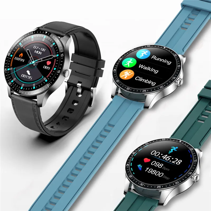 

S80 Smart Watch Men Sports Fitness Tracker Custom Dials IP68 Waterproof Heart Rate Monitoring Calls Reminder Smartwatch