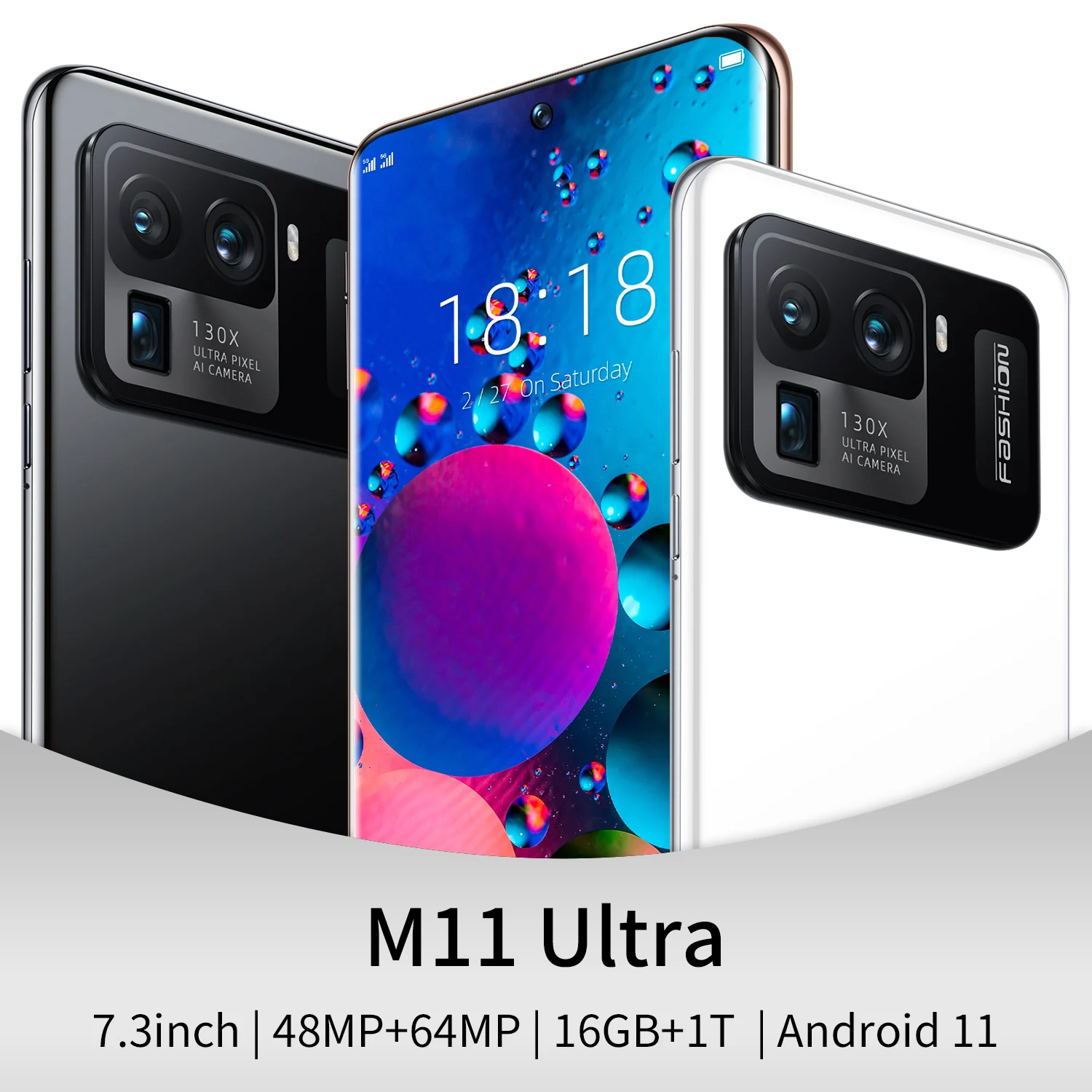 

16GB+512GB 7.3 Inch M11 Ultra Global Version 5G Smartphone Fingerprint ID 7200mAh Smart Phone 32+64MP Dual SIM+TF Cellphones