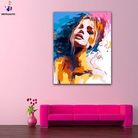 diy colorings pictures by numbers with colors colorful freehand sexy beauty picture drawing painting by numbers framed home