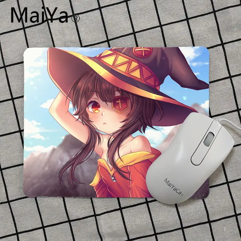 Maiya высокое качество Konosuba Megumin аниме уникальный настольный коврик игровой для