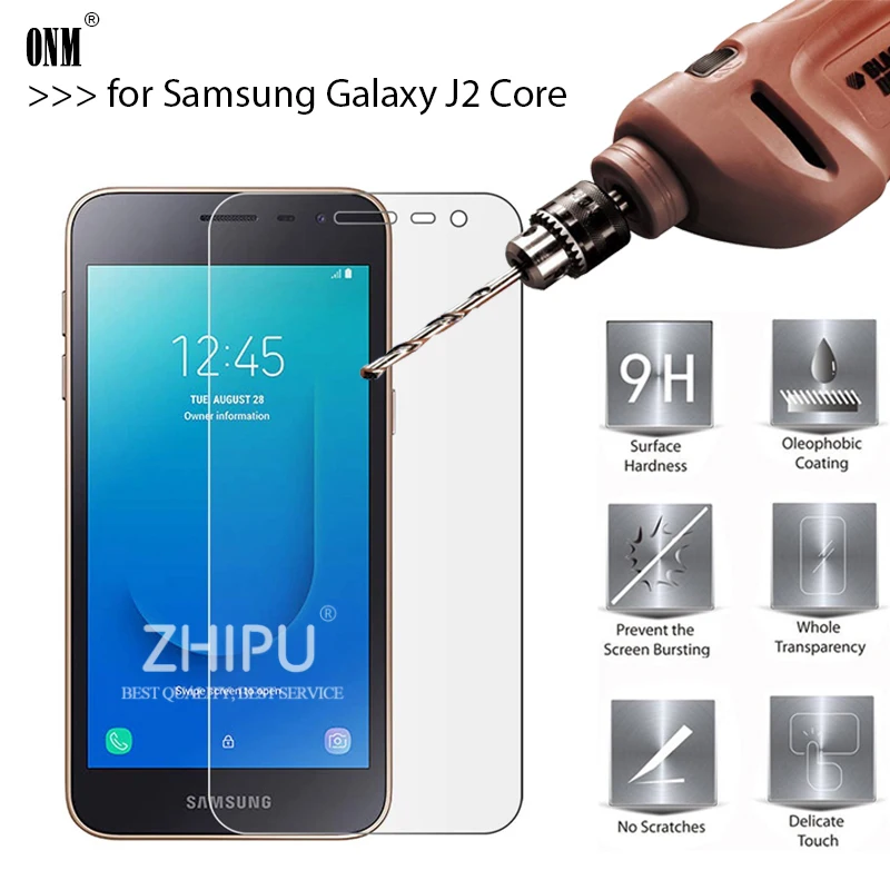Закаленное стекло для Samsung Galaxy J2 Core Защитная пленка экрана 2020 5 0 стекло|tempered