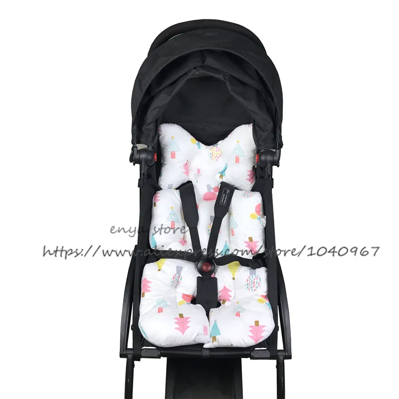 матрас в коляску Коврик для детской коляски хлопок подушка сиденья 2 стороны