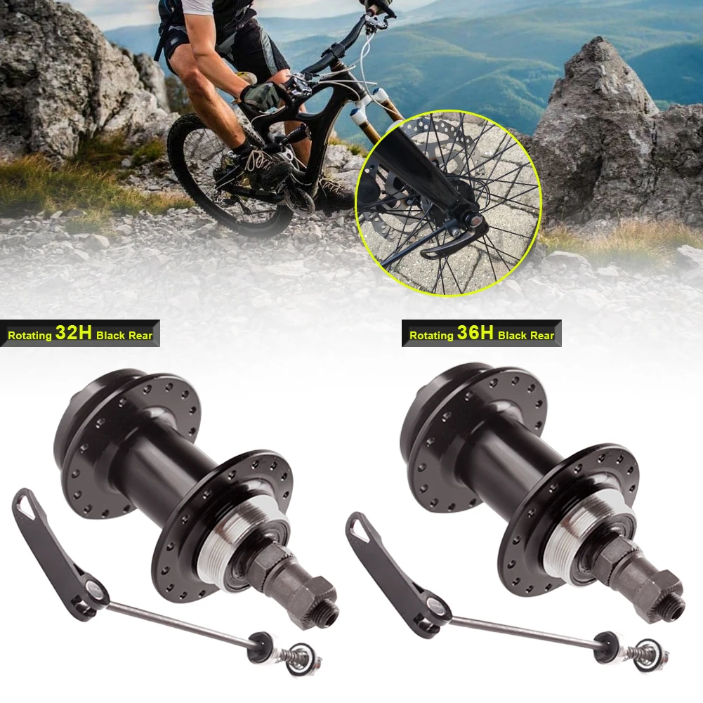 

1 Set Bicycle Rear Hub Disc Brake Quick Release Mountain Bike Rear Hub 32/36 Holes Rear Hub Road Bike MT