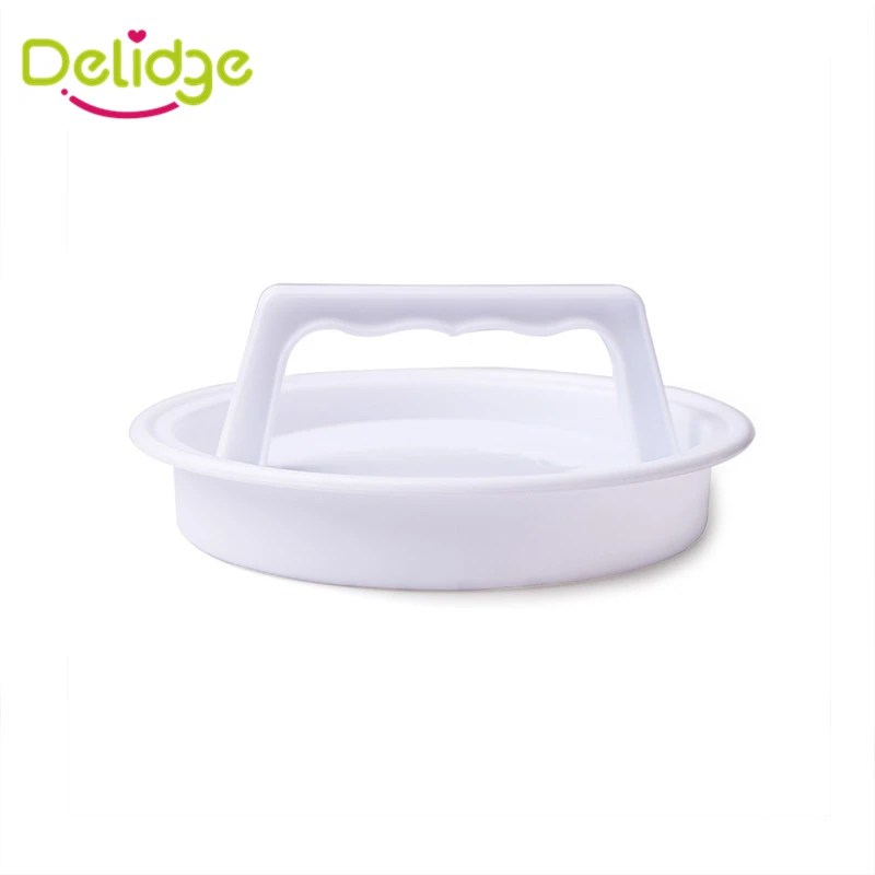 1 Set Hamburger Meat Press Patty Mould Grill Beef Burger Maker Mold DIY Food-Grade Plastic Kitchen BBQ Tool Sell like hot cakes | Дом и сад
