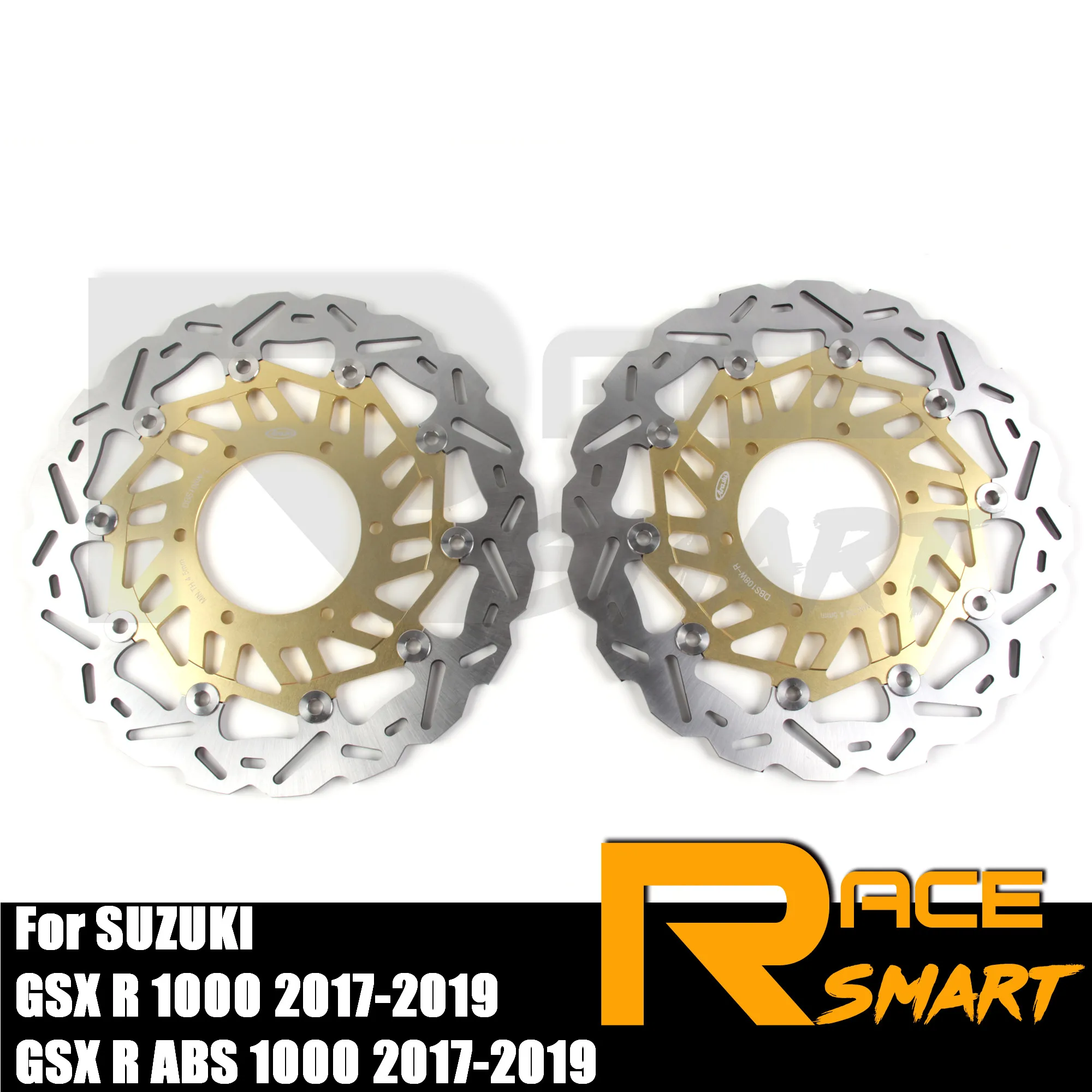 Motorcycle Front Rear Brake Disks Discs Rotors For SUZUKI GSXR 1000 17-19 GSX R ABS 2017-2019 GSXR1000 GSX-R 2018 | Автомобили и