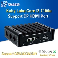 newest intel core i3 7020u nuc mini pc support 4g 8g 16gb ram desktop pocket computer with 4 usb3 0 wifi and bt can be optional