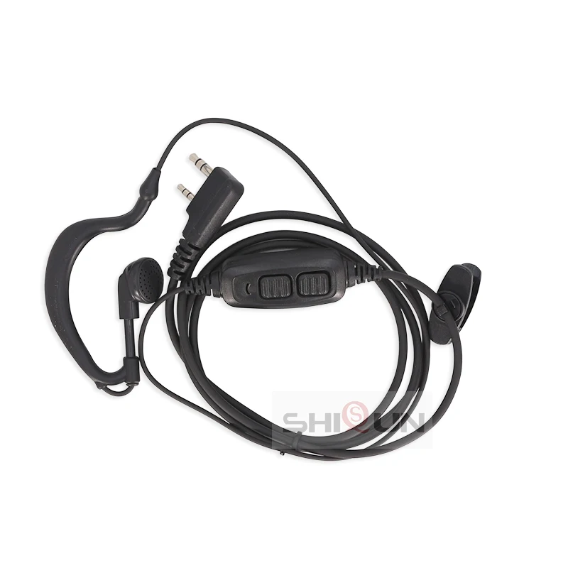 Baofeng Dual PTT для UV 82 акустическая гарнитура 8HP 8 UV82L 89 плюс 82TP GT 5TP 82HX 8D радио|Рации| |