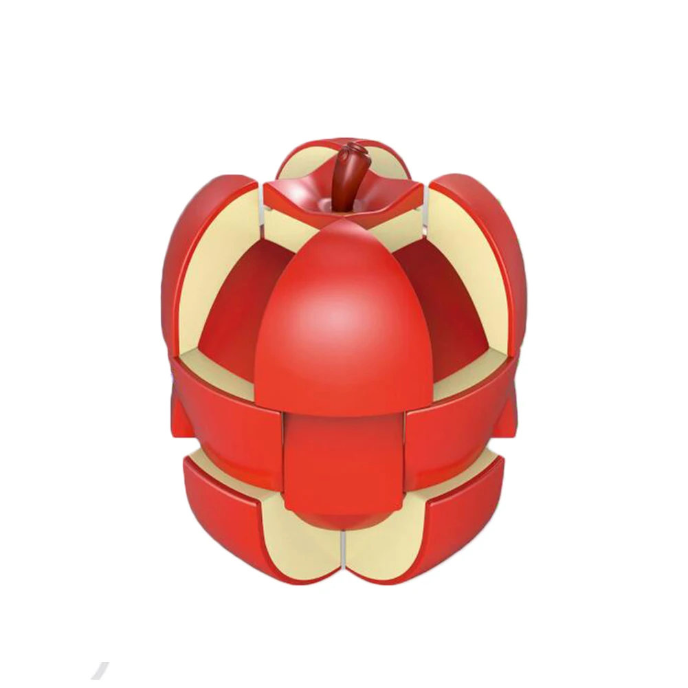 Развивающие фрукты магический куб головоломка Банан яблоко лимон 2x2x3 неравная