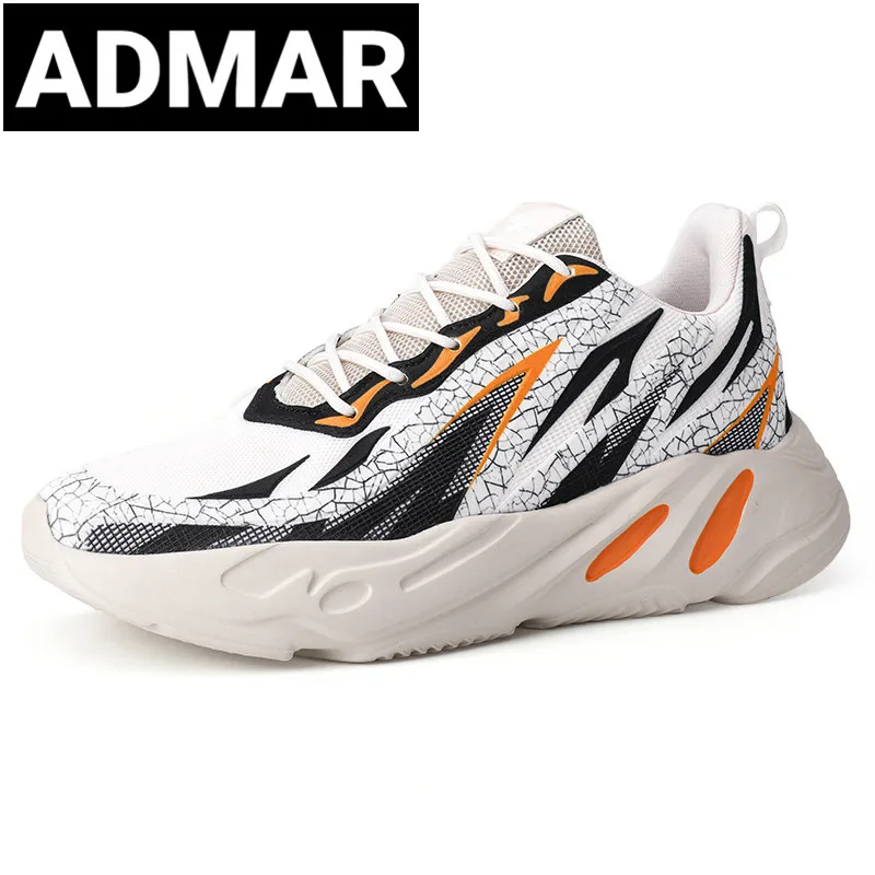 

ADMAR Size 46 Clunky Sneakers For Men Casual Shoes Ins Fashion Men Running Shoes Breathable Male Footwear Zapatillas Hombre