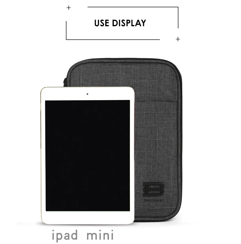 BAGSMART электронные дорожные аксессуары нейлон для sd-карты USB кабель Kindle iPad зарядное устройство портативные аксессуары сумка