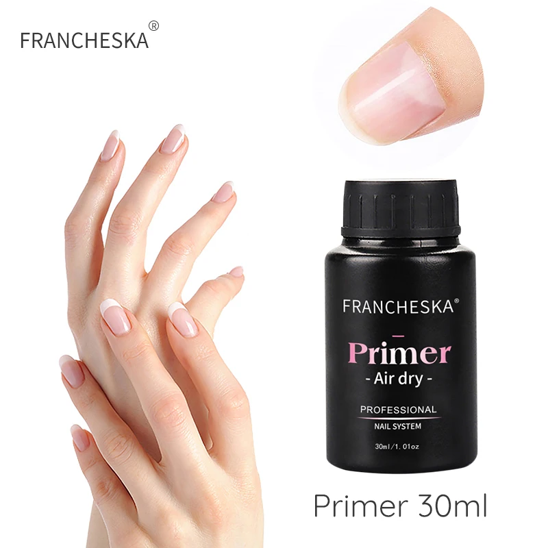 

Francheska 30ml Air Dry Nail Dehydrator Nail Prep Primer Base Varnish Manicure Coat Balancing Fluid No Acid Primer Liquid 1pc