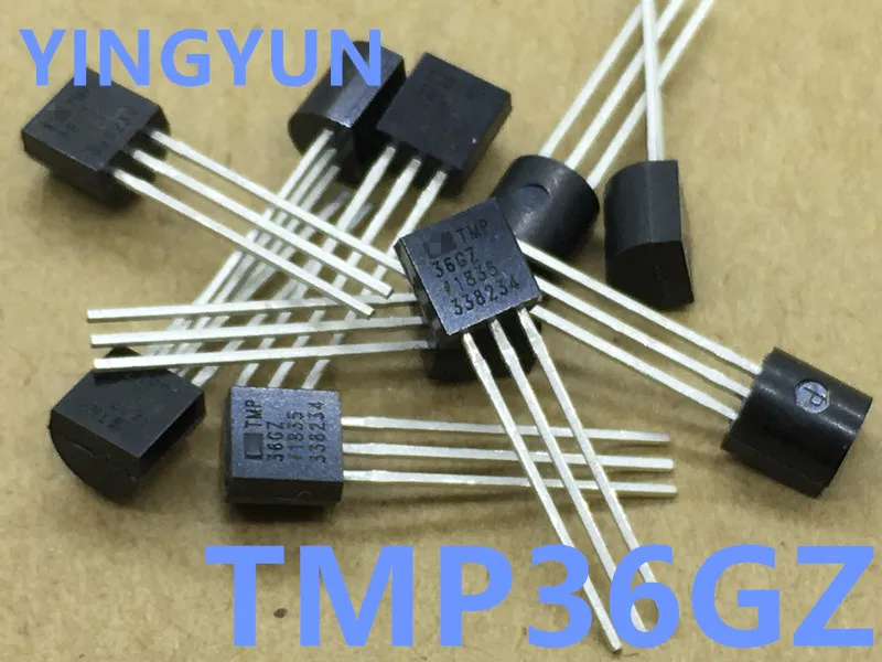 5 шт./лот TMP36GT9Z TMP36GZ 36GZ TMP36 TO 92 Температура новый оригинальный|Инструменты для