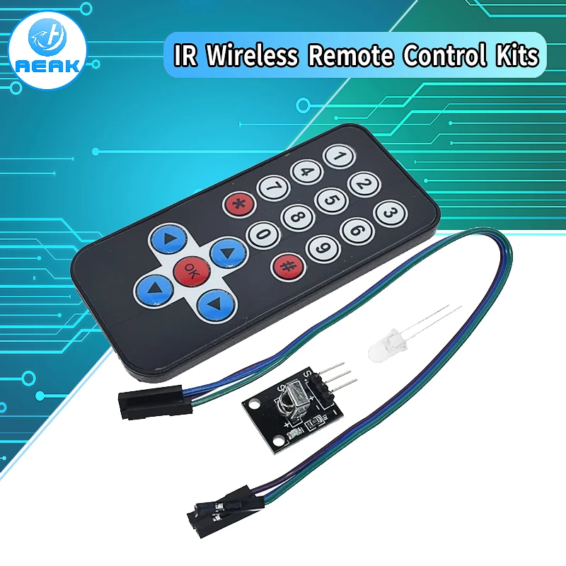 Комплект инфракрасных модулей дистанционного управления HX1838 для Arduino Raspberry Pi 1
