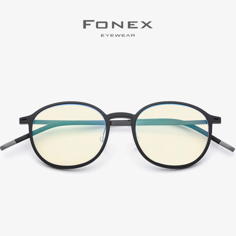 FONEX TR90, анти-синий светильник, очки для мужчин, очки, анти-синий, для игр, компьютера, очки для женщин, AB02