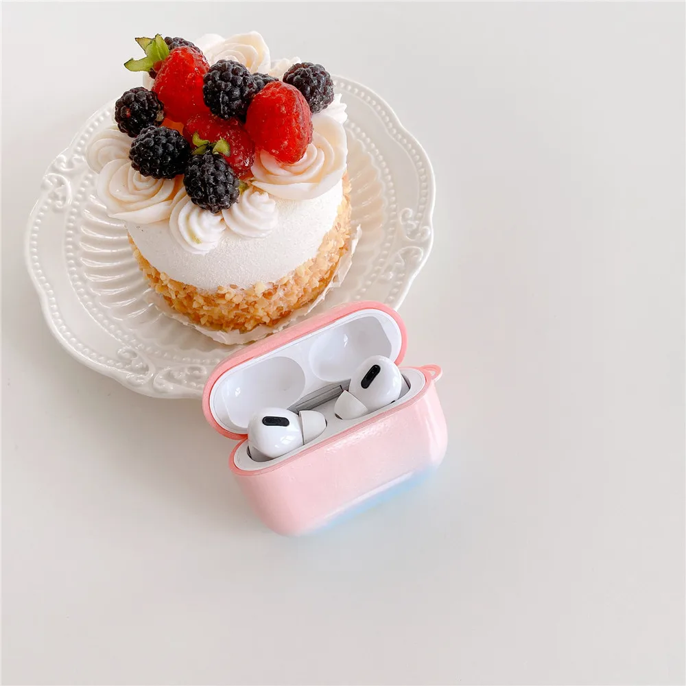 Original Case For Apple Airpods Pro Wireless Bluetooth Earphone Candy Color Box AirPods 3 Soft Cute Cover | Электроника