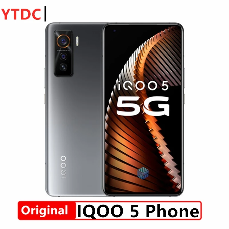 Оригинальный vivo iQOO для девочек от 5 до 8 лет GB 128GB Snapdragon 865 5G смартфон 55 Вт тире