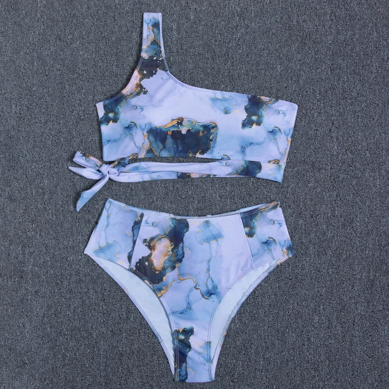 

Sexy Bikini 2021 New Swimwear Women Tube Top Bikinis Set High Waist Swimsuit Beachwear Swimming For Female Biquini Party Summer