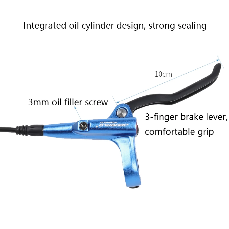 JEDERLO тормоз 4-поршневой Масляный Гидравлический дисковый левый передний 800 мм