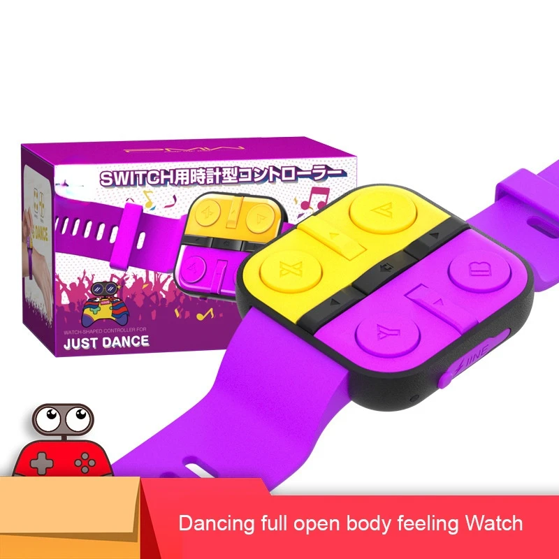 

1pc For Nintendo Switch/Switch Lite Just Dance Somatosensory Watch Wireless Bluetooth Handle Built-in High-sensitivity Sensor