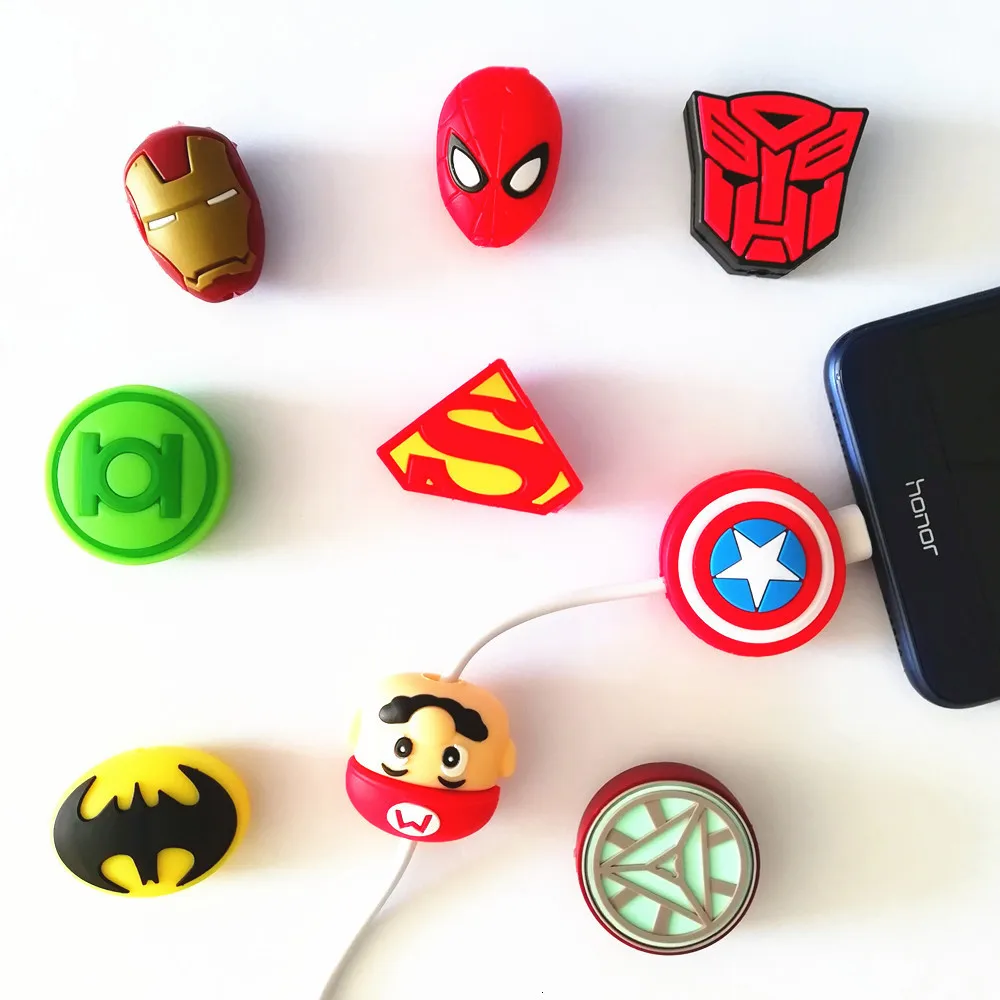 50 шт. защитный USB кабель для зарядки и передачи данных|Органайзеры кабеля| |