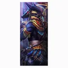 Полноразмерная картина из квадратных камней, мозаика египетского Бога Анубиса, 3D алмаз, круглая картина, вышивка