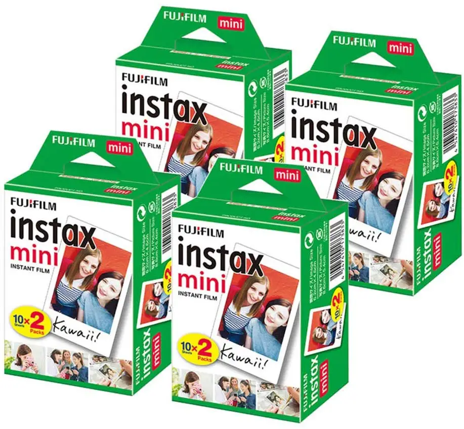 Белая бумага для мгновенной печати Fujifilm instax mini фотобумага Instax MINI 9 20 100 листов
