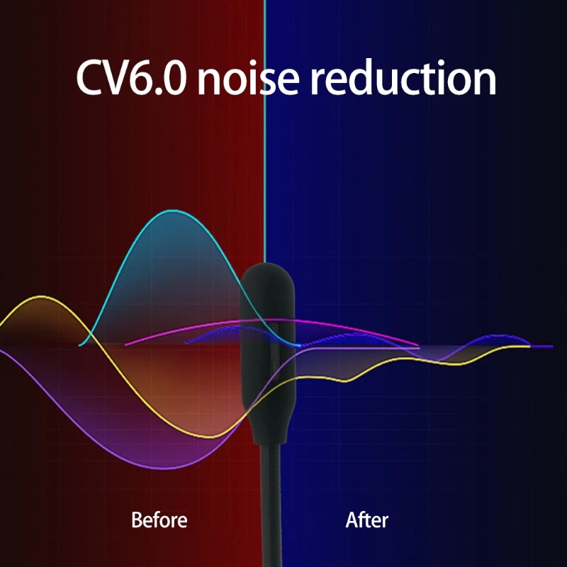 

Bluetooth Headset with Noise Canceling Microphone V5.0 Earphone Wireless Headpho