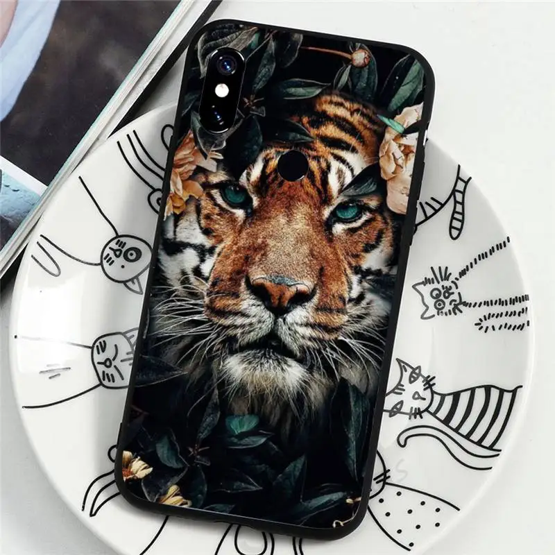 

Animal lion wolf cat tiger Phone Cases For Xiaomi Redmi 4x 5 plus 6A 7 7A 8 mi8 8lite 9 note 4 5 7 8 pro