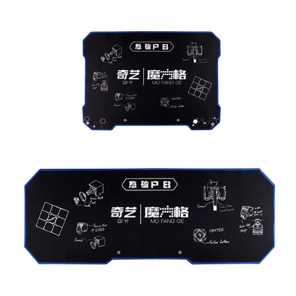 Qiyi-temporizador de Cubo m&aacute;gico, esterilla profesional Mofangge, temporizador de Cubo m&aacute;gico para competici&oacute;n educativa, taza de velocidad-2