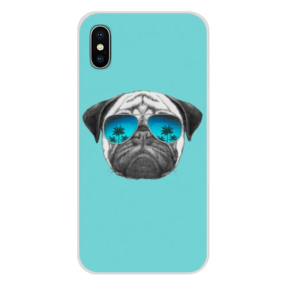 images 7 Аксессуары для собак мопс, чехлы для телефонов huawei mate Honor 5X6X7 7A 7C 8 9 10 8C 8X20 30 Lite Pro - Цвет: images 7