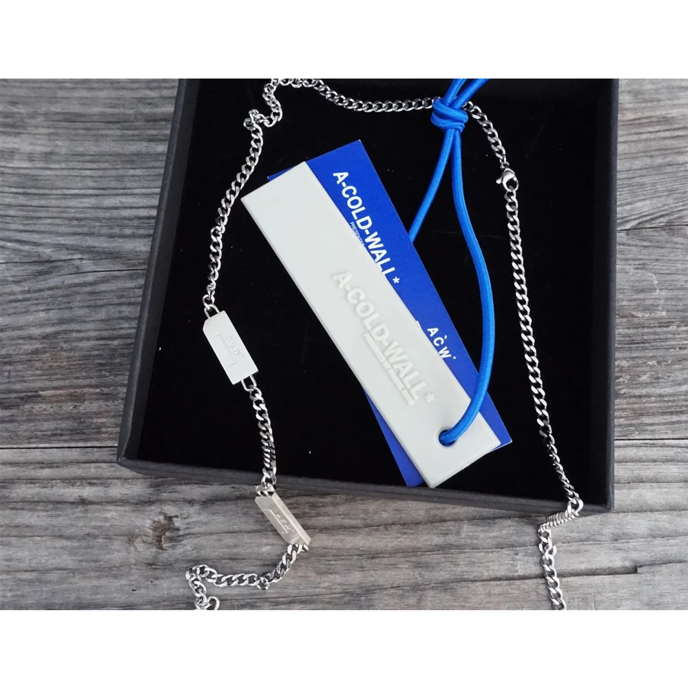 Классическое ожерелье с холодной стеной * 2020 для мужчин и женщин логотип ACW