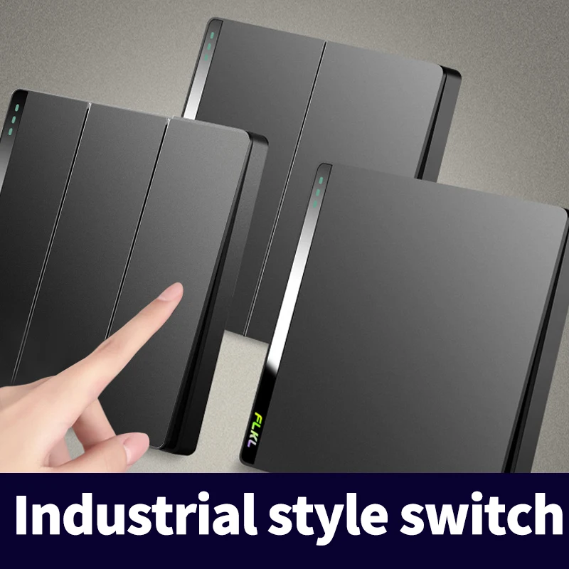 Настенный выключатель KAMANNI, роскошная розетка с автоматическим звуковым сигналом, ночной Светильник ключатель, 2 клавиши, 220 В переменного тока, 10 А