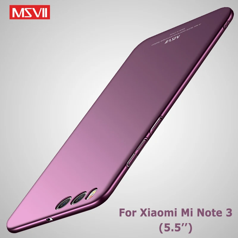 Для Xiaomi mi Note 3 чехол MSVII Тонкий матовый чехол для Xiaomi mi Note 3 чехол Xio mi Note3 Жесткий ПК чехол для Xiaomi Note 3 чехол для телефона
