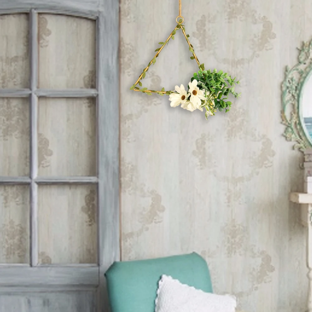 2019 многоугольник нордический кулон венок цветок подвесной имитация креативный