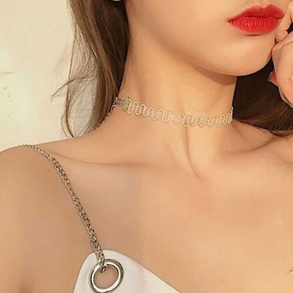 Цепочка на шею Женская с бисером в стиле ретро | Украшения и аксессуары