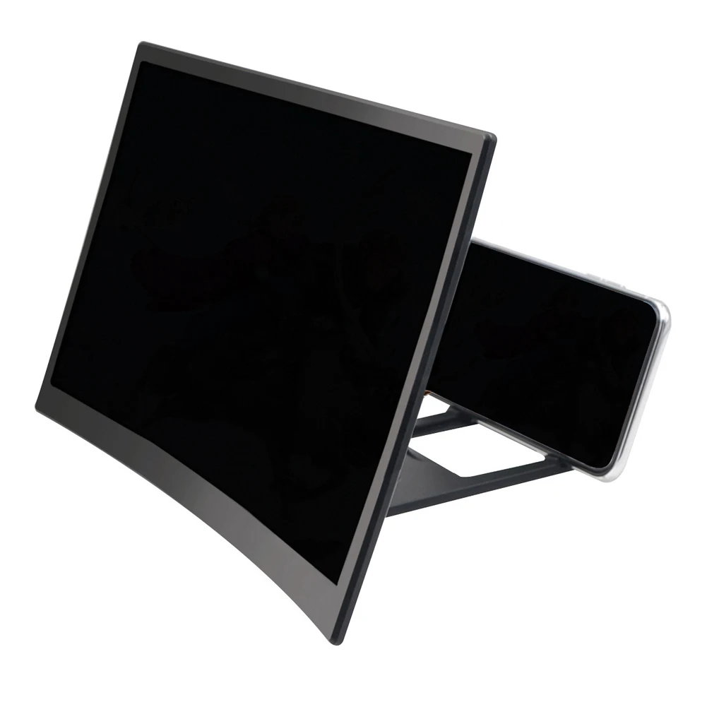 3D Screen Amplifier 12 Inch Mobile Phone Magnifier Video for Smartphone Stand Eyes Protection Holder | Инструменты