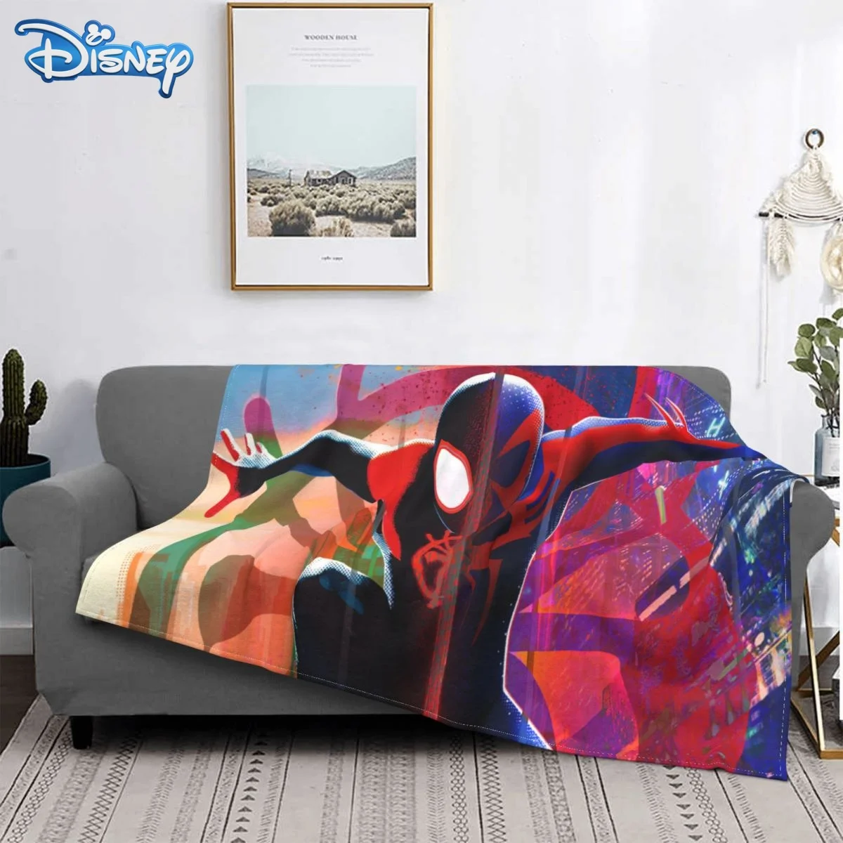 

Disney Marvel Spider-Man Plush Blanket 3D Printing Sherpa Adult Children Blanket Soft Warm flannel Throw Sofa Bed Cover Plaid