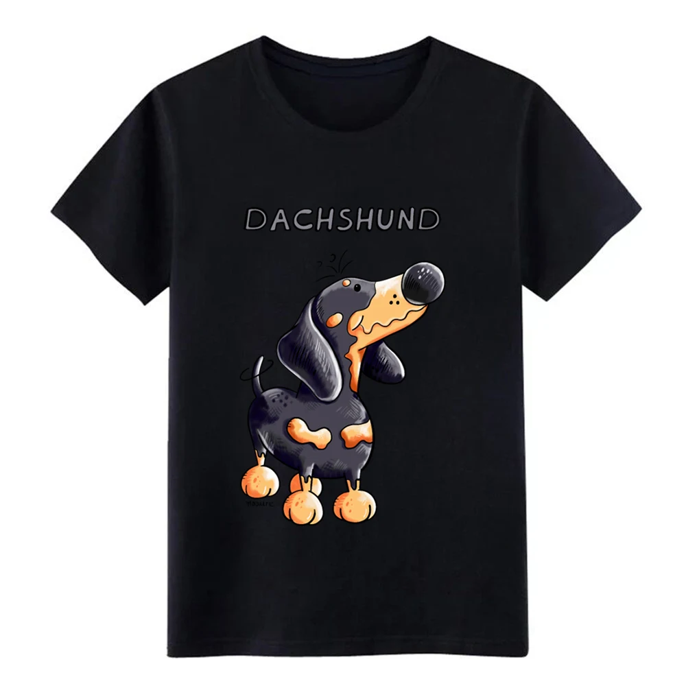 Милая подарочная футболка с изображением таксы собаки теккеля принтом S XXXL