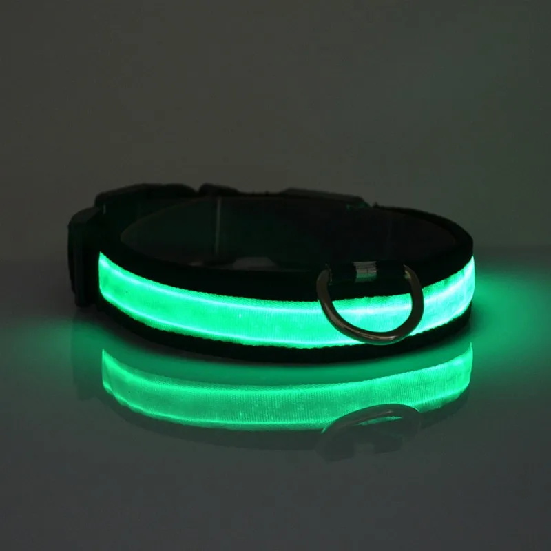 

Led Dog Collar Anti-Lost/Avoid Car Accident Collar Flashing Glow For Dogs Puppies Dog Collars Leads LED Supplies Pet Products