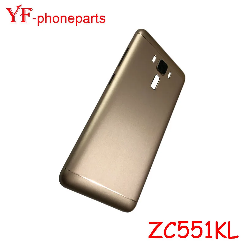 10Pcs For Asus Zenfone 3 Laser ZC551KL Back Battery Cover Rear Panel Door Housing Case Repair Parts + Power Volume Button - купить по