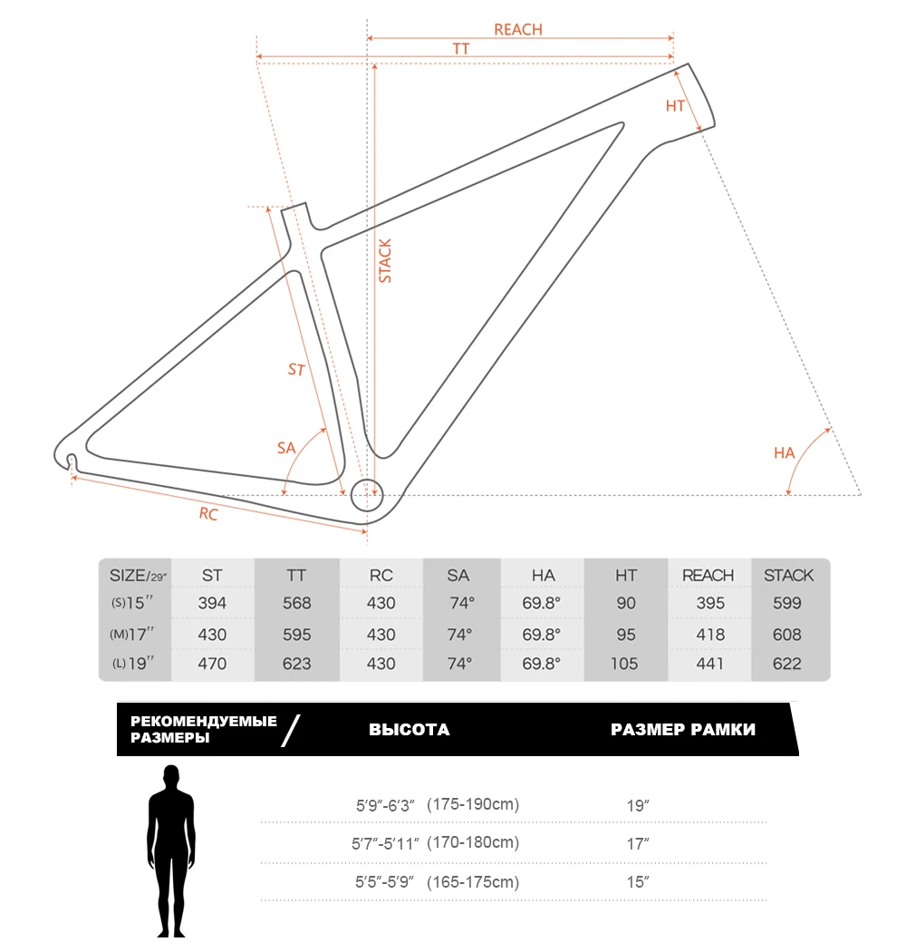 OG-EVKIN CF-052 29er MTB карбоновая велосипедная Рама 135x9 мм QR или 142x12 мм через ось дисковая рама карбоновая для горного велосипеда BB92 велосипедная Рама